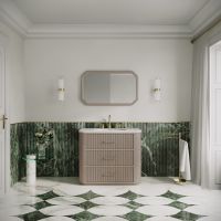 Savoy Vanity Unit & Stone Basin 1000mm Sabbia Grigio