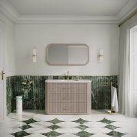 Savoy Vanity Unit & Stone Basin 1200mm Sabbia Grigio