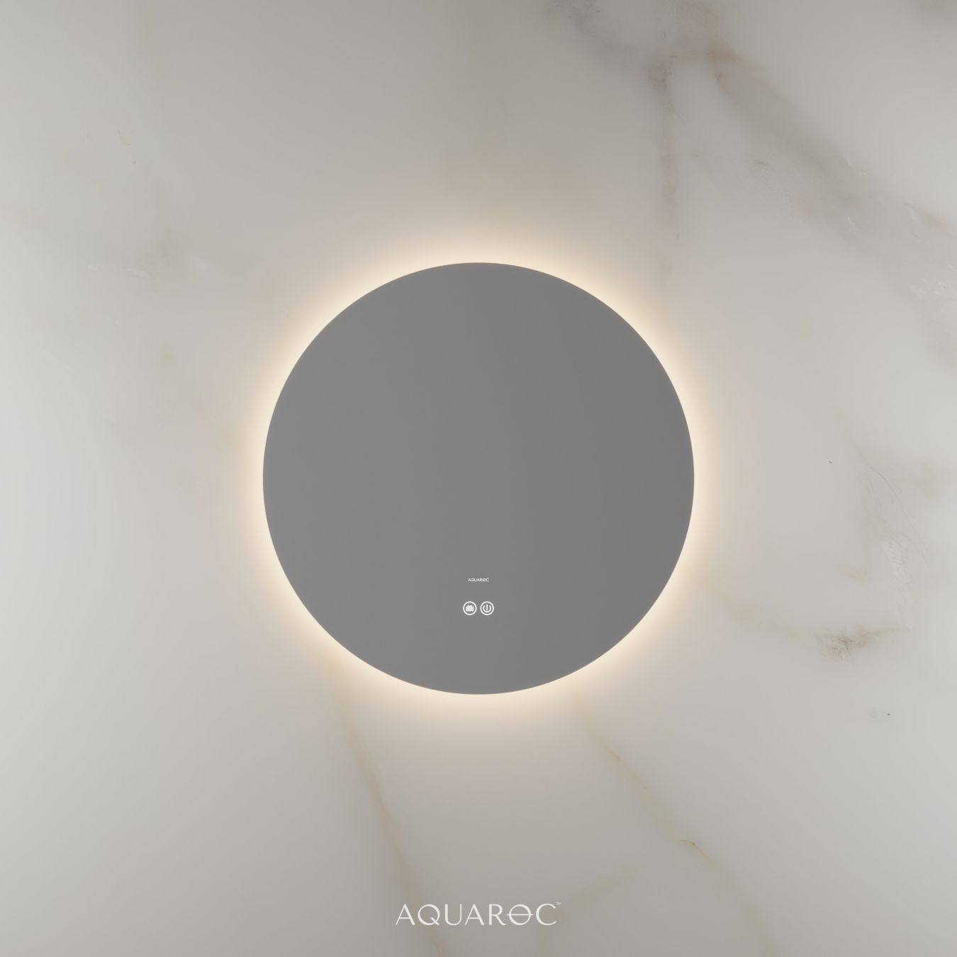 Lumiere Backlit & Demister Round Mirror 600mm Frameless