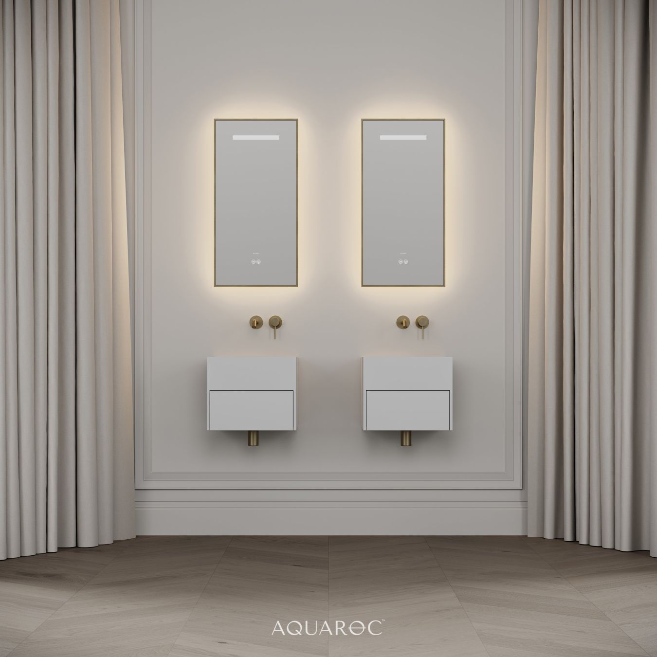 Nero Stone Vanity Unit 400mm