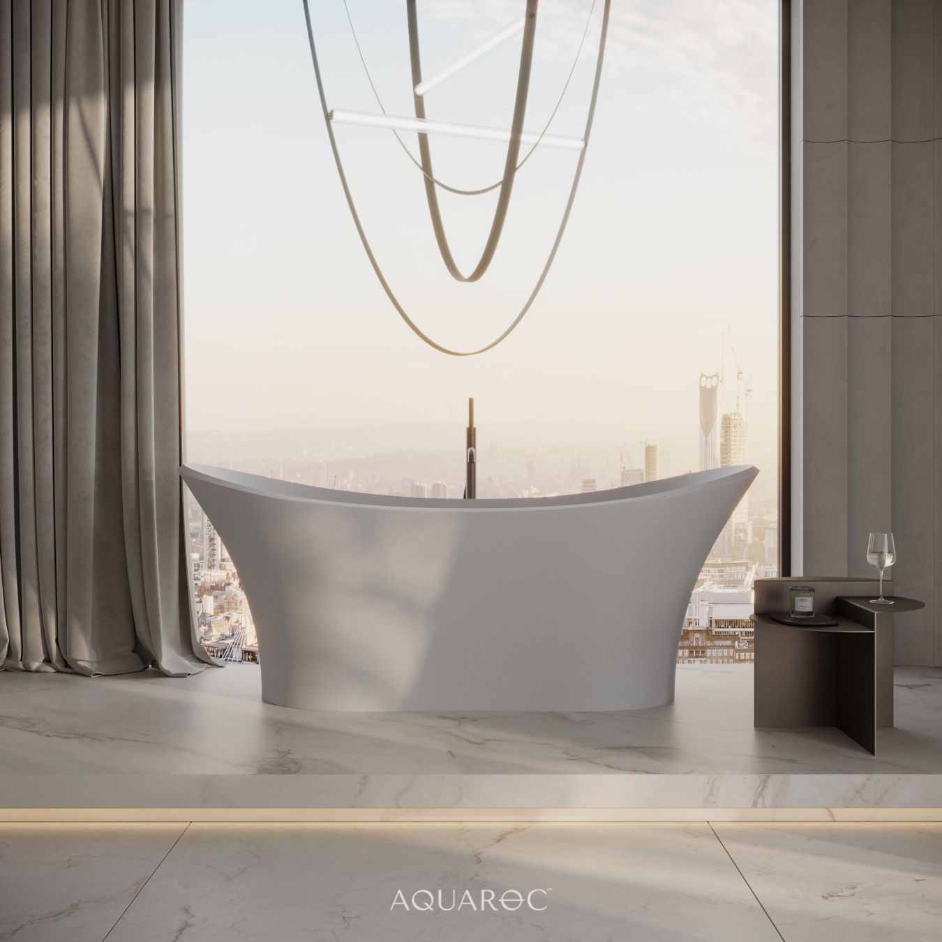 Marquis Freestanding Stone Bath 1750mm