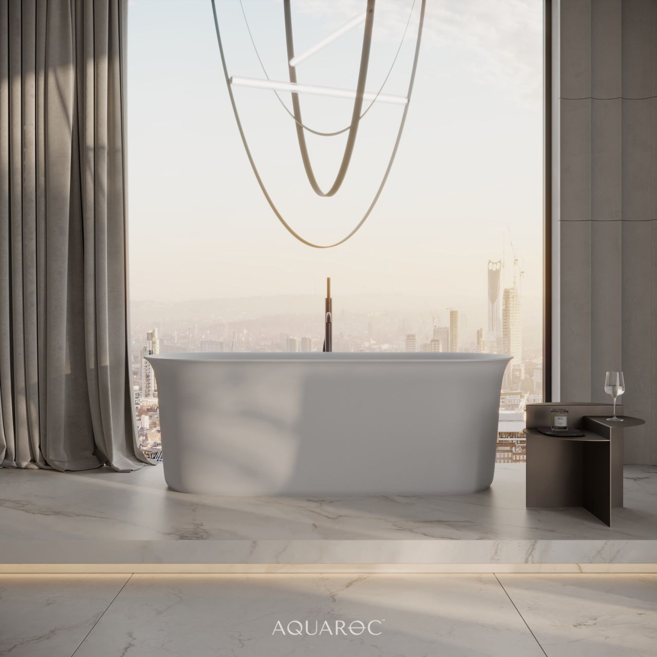 Triton Freestanding Stone Bath 1600mm