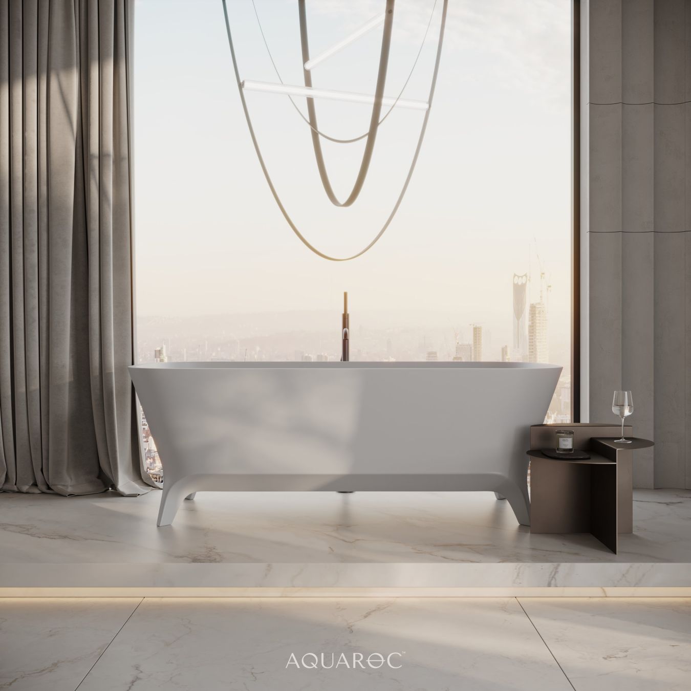 Paris Freestanding Stone Bath 1700mm