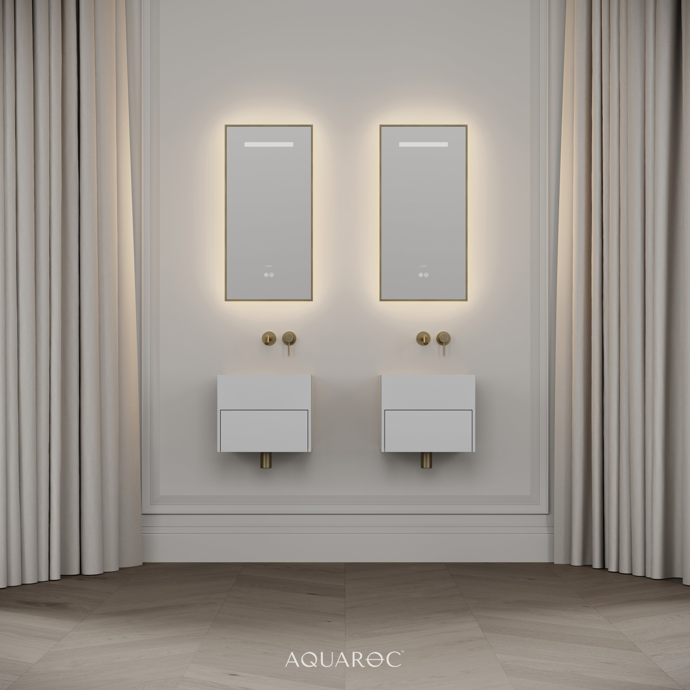 Nero Stone Vanity Unit 400mm
