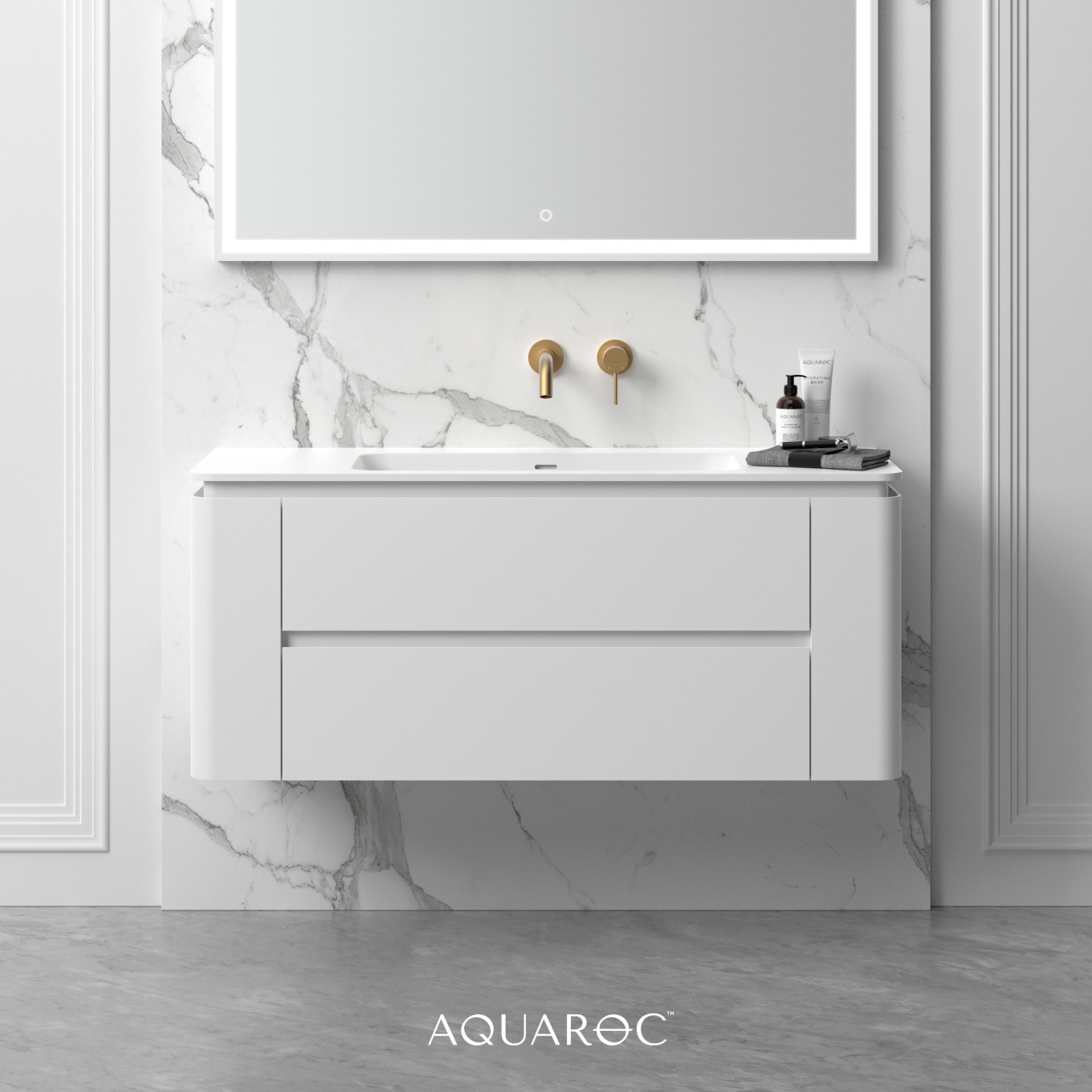 Novello Vanity Unit & Stone Basin 1200mm