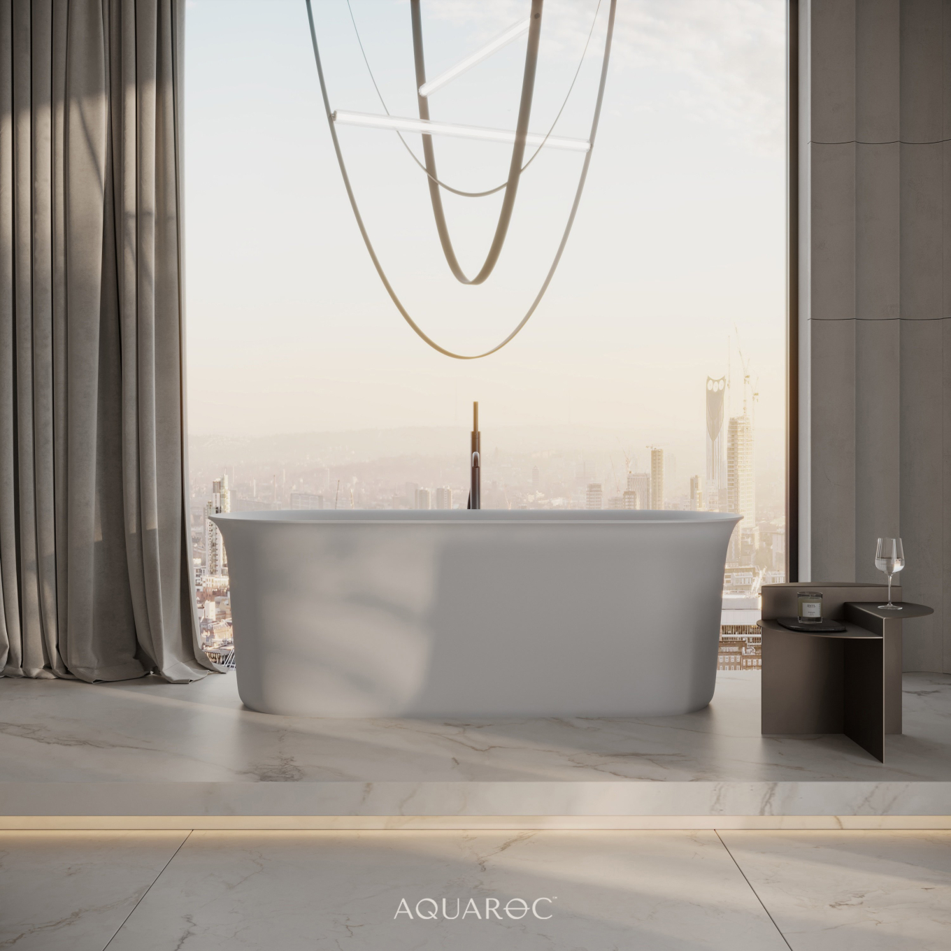 Triton Freestanding Stone Bath 1600mm