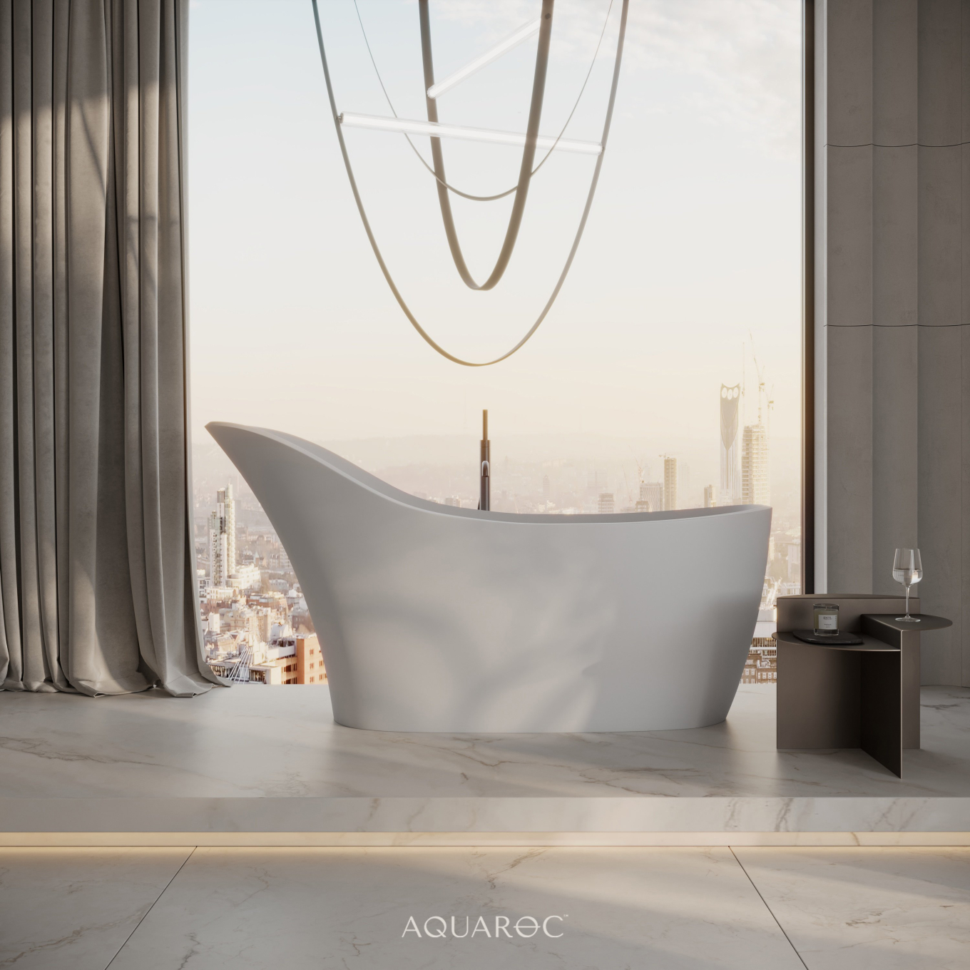 Serenity Freestanding Stone Bath 1690mm