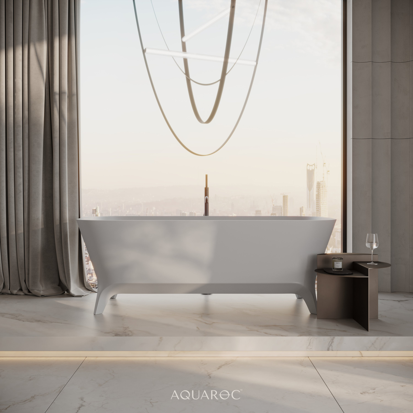Paris Freestanding Stone Bath 1700mm