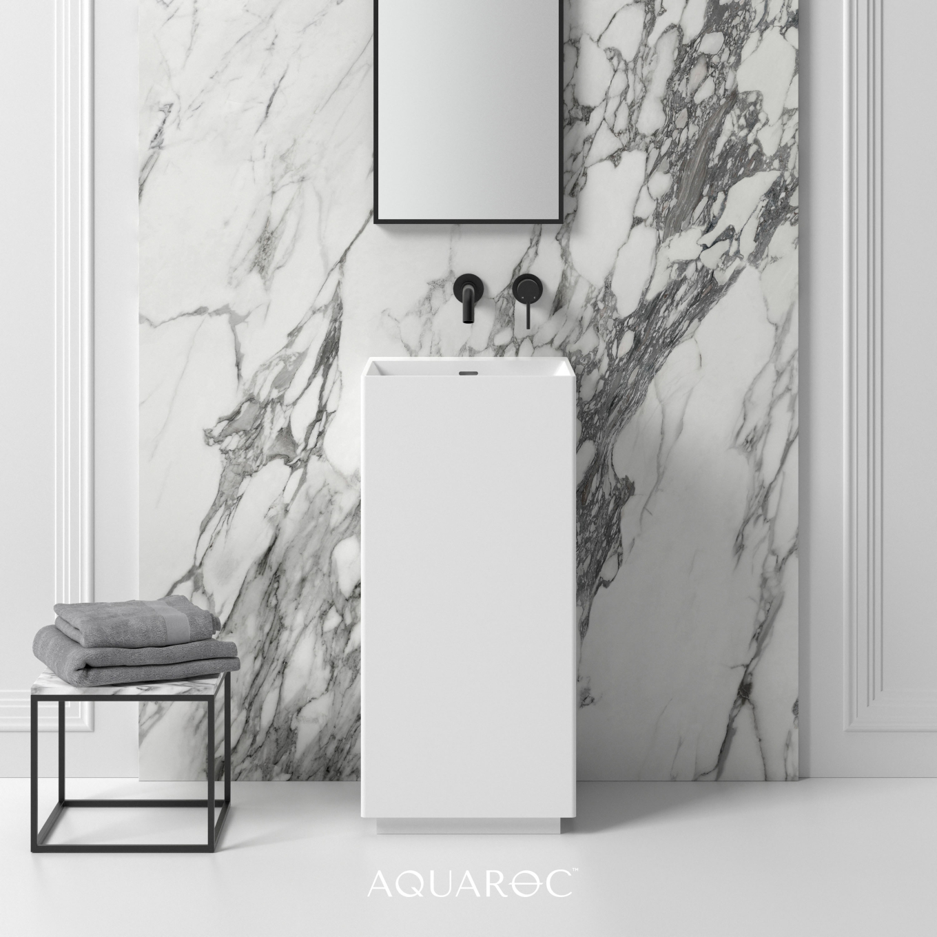 Kudos Freestanding Stone Basin 420mm
