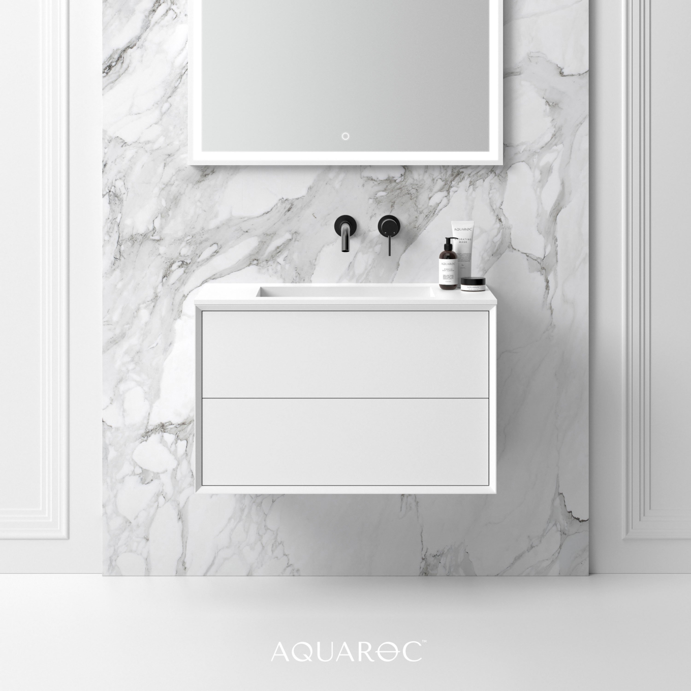 Puro Vanity Unit & Stone Basin 800mm