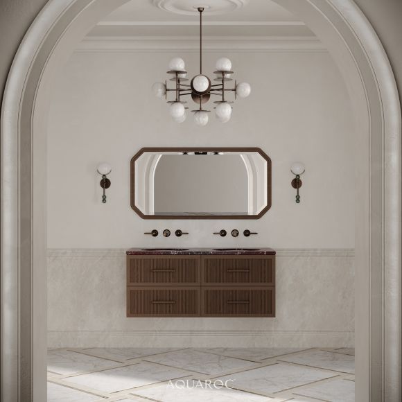 Park Lane Vanity Unit Rosso Levanto Marble 1200mm