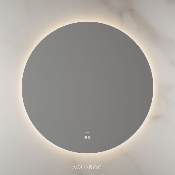 Lumiere Backlit & Demister Round Mirror 1000mm Frameless