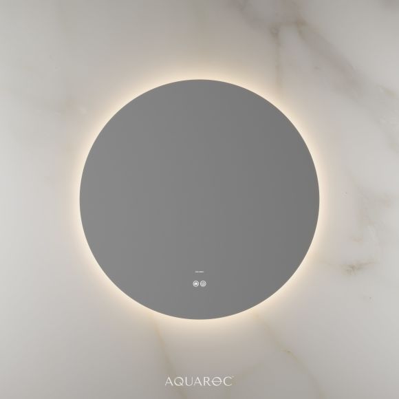 Lumiere Backlit & Demister Round Mirror 800mm Frameless