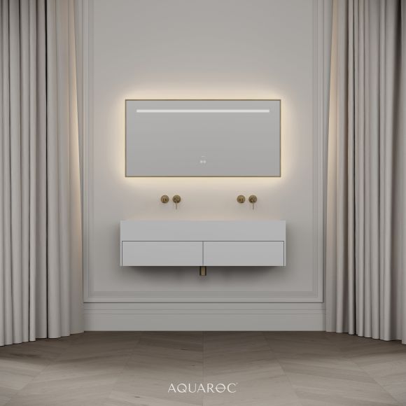Nero Stone Double Vanity Unit 1200mm