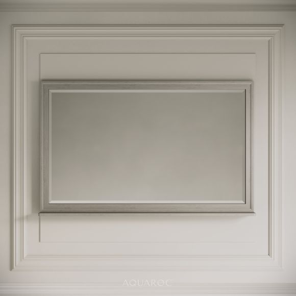Hardwick Mirror & Integrated Shelf 1200mm Sabbia Grigio Oak