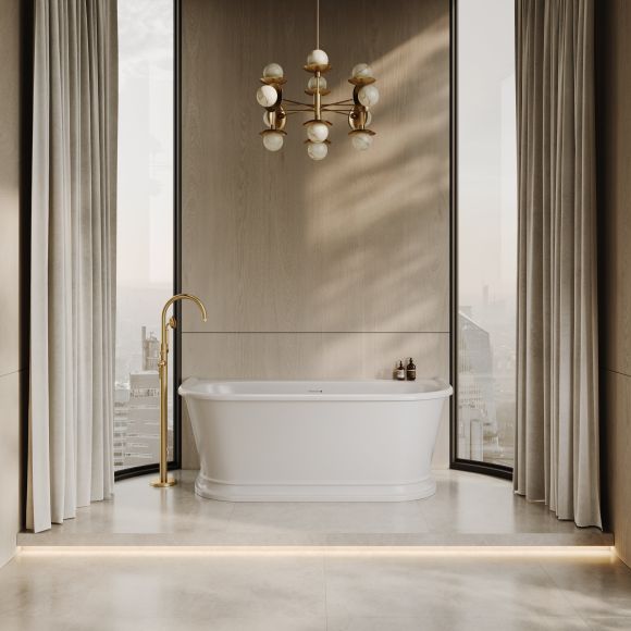 Affinity DualForm™ Back To Wall Bath 1650mm