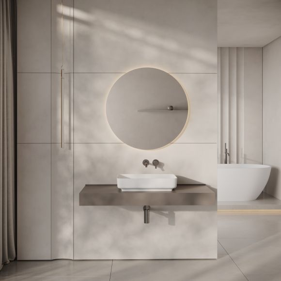 Coral Countertop Stone Basin 550mm