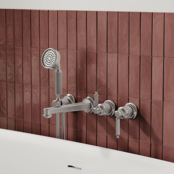Rialto Mixer Tap - Wall Mounted Bath Shower Mixer
