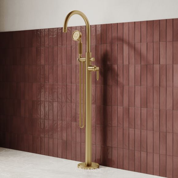 Rialto Mixer Tap - Freestanding Bath Shower Mixer