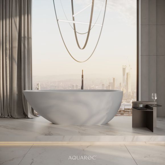 Uovo Freestanding Stone Bath 1700mm