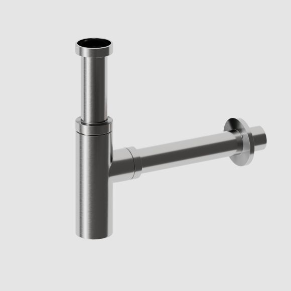 Niche Brushed Stainless Steel Round Bottle Trap