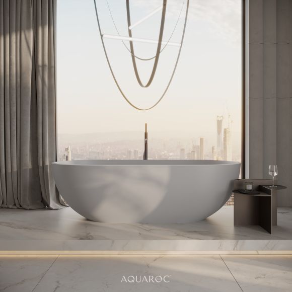 Rivera Freestanding Stone Bath 1780mm