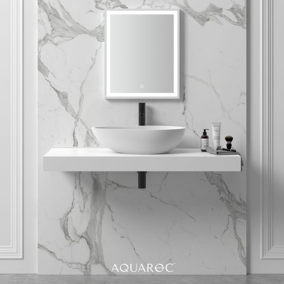 Uovo Countertop Stone Basin 600mm