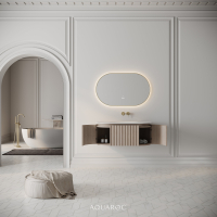 Belgravia Vanity Unit & Stone Basin 1000mm Natural Oak