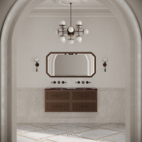 Park Lane Vanity Unit Rosso Levanto Marble