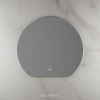 Lumiere Backlit & Demister Moon Mirror 1000mm Frameless