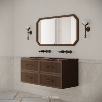 Park Lane Vanity Unit Rosso Levanto Marble