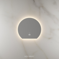 Lumiere Backlit & Demister Moon Mirror 600mm Frameless