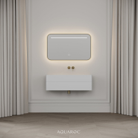 Nero Curved Stone Vanity Unit 1000mm