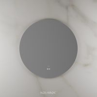 Lumiere Backlit & Demister Round Mirror 800mm Frameless