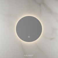Lumiere Backlit & Demister Round Mirror 600mm Frameless