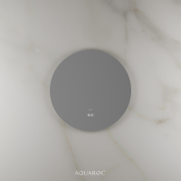 Lumiere Backlit & Demister Round Mirror 600mm Frameless