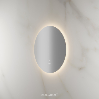 Lumiere Backlit & Demister Round Mirror 600mm Frameless