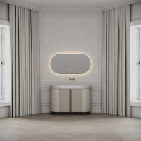 Knightsbridge Vanity Unit & Stone Basin 1200mm Cashmere Beige