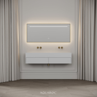 Nero Stone Double Vanity Unit 1400mm