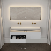 Nero Stone Double Vanity Unit 1200mm