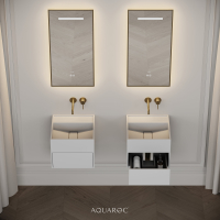 Nero Stone Vanity Unit 400mm