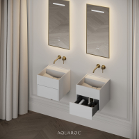 Nero Stone Vanity Unit 400mm