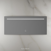 Lumiere Backlit & Demister Rectangle Mirror 1400mm Frameless