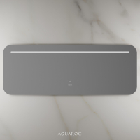 Lumiere Backlit & Demister Curved Mirror 1600mm Frameless