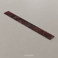 Rosso Levanto Marble Splashback Upstand