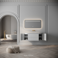 Belgravia II Vanity Unit & Stone Basin 1200mm Matte White