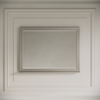 Hardwick Mirror & Integrated Shelf 1000mm Sabbia Grigio Oak