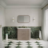Savoy Vanity Unit & Stone Basin 1000mm Sabbia Grigio