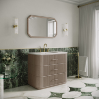 Savoy Vanity Unit & Stone Basin 1000mm Sabbia Grigio