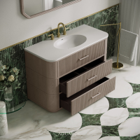 Savoy Vanity Unit & Stone Basin 1200mm Sabbia Grigio
